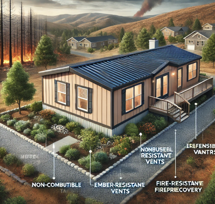 How Fire-Resistant Manufactured Homes Can Protect Families in Wildfire-Prone Areas